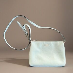 Kate Spade baby blue Leather Shoulder Bag